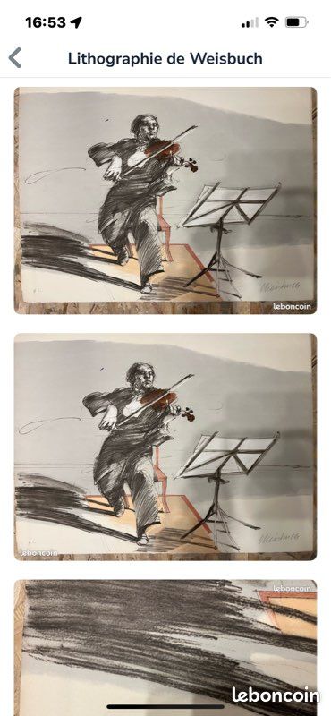 Lithographie de WEISBUCH (image 5)