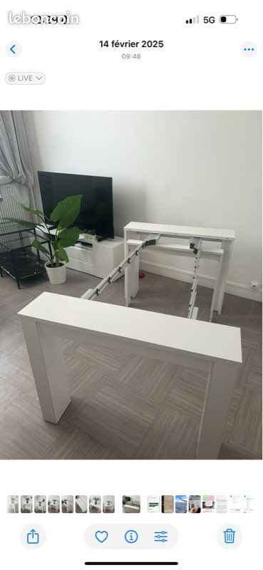 Table console extensible (image 4)