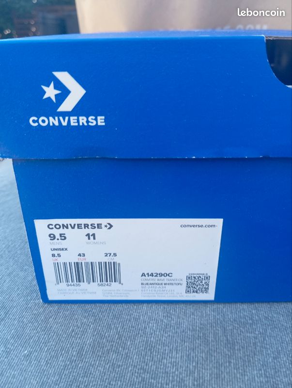 Paire converse homme collector 43 neuf authentique (image 9)