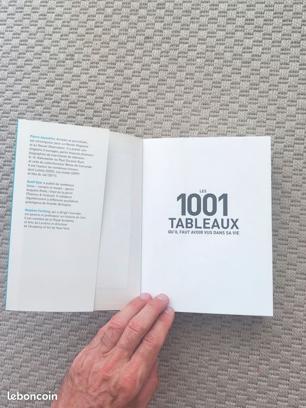 Livre d'art : Les 1001 Tableaux qu'il faut avoir vus dans sa vie (image 9)