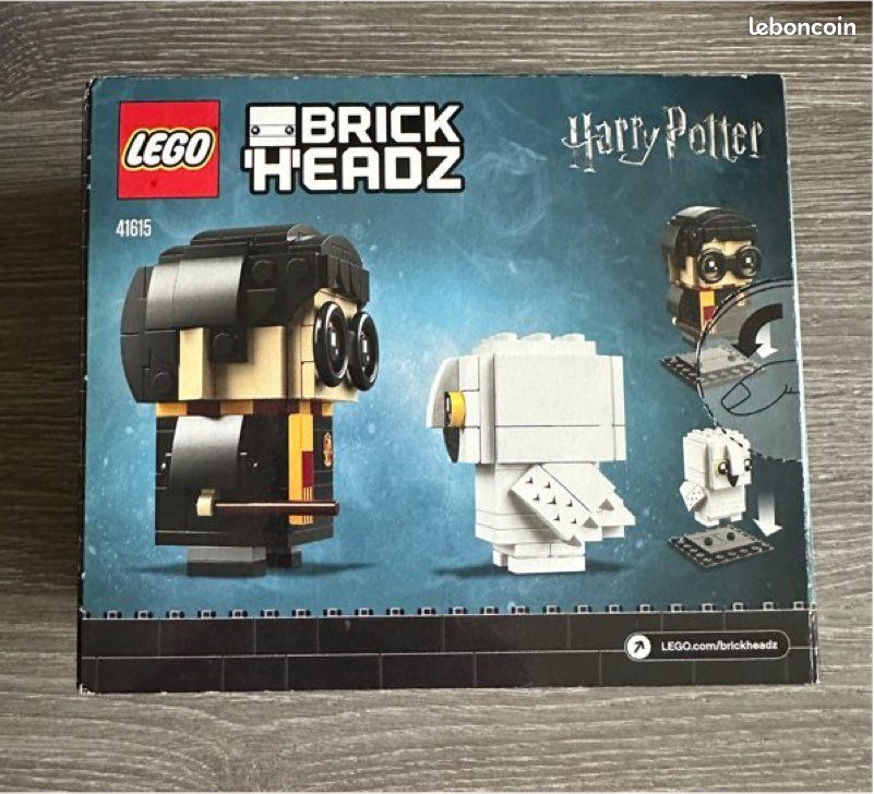 Lego 41615 Brick Headz Harry Potter et Hedwig (image 2)