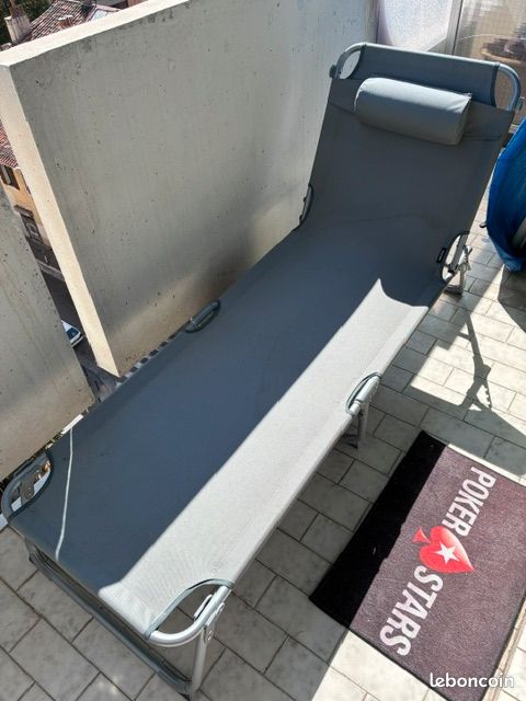 Transat Chaise Longue Pliante (image 1)