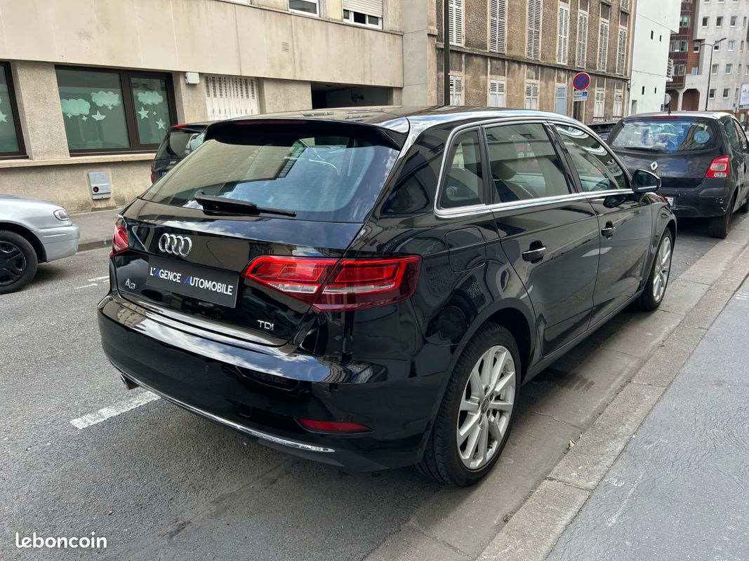AUDI A3 SPORTBACK 1.6 TDI 116 Design Luxe - Suivi d'Entretien Complet (image 5)