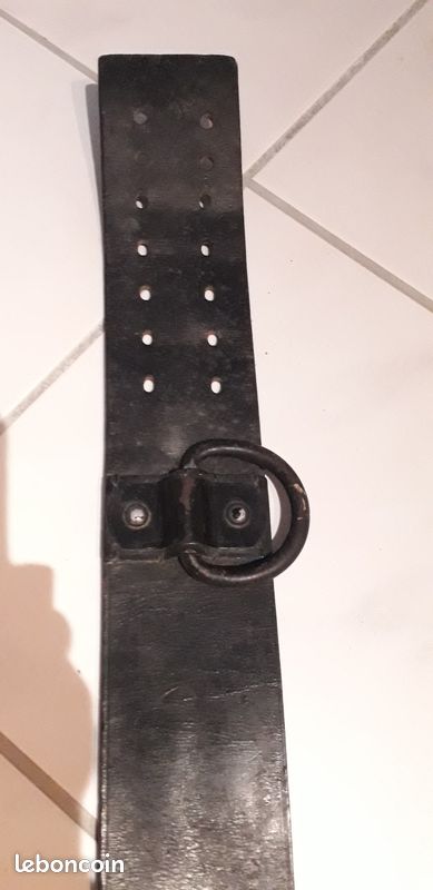 Ceinturon ancien cuir (image 3)