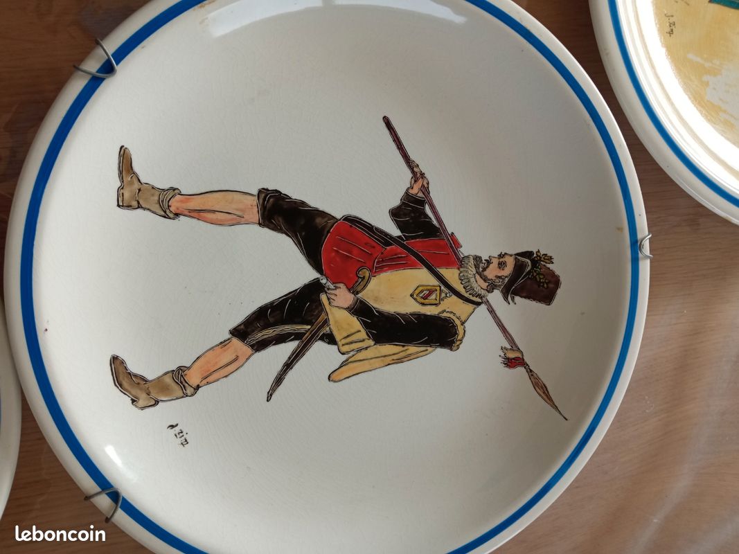 Lot Assiettes de collection theme facteurs (image 4)