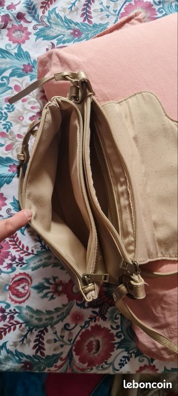Sac cuir Doré (image 3)