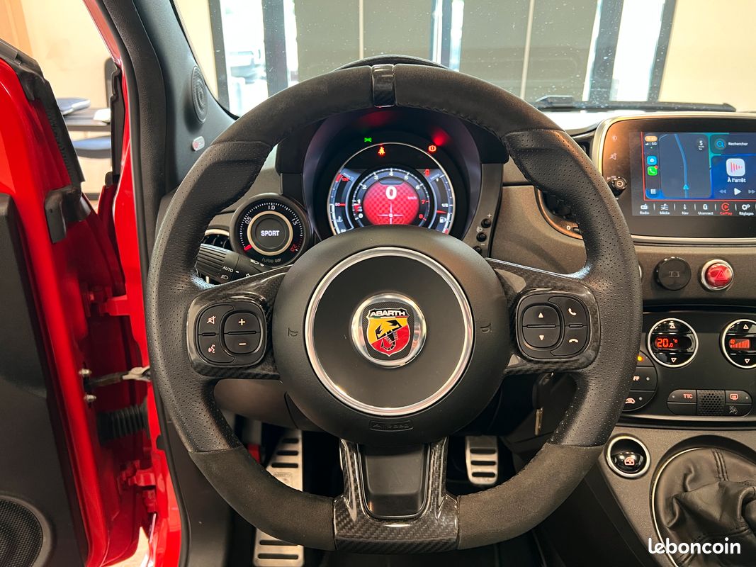 Abarth Fiat 595 Competizione 180cv BVM5 / Ligne Monza / Beats / En Stock / Suivi complet / Rien à prévoir / Pas de Malus / Immat France (image 11)