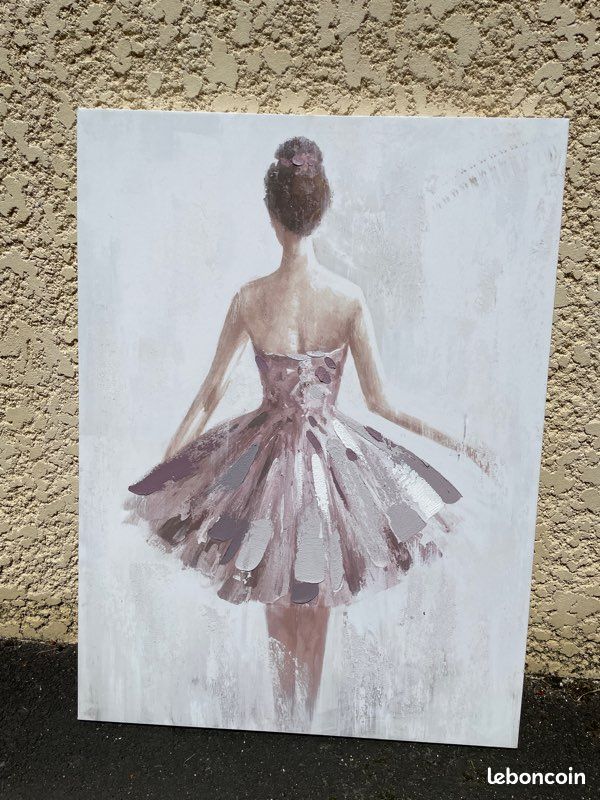 Toile danseuse classique (image 1)