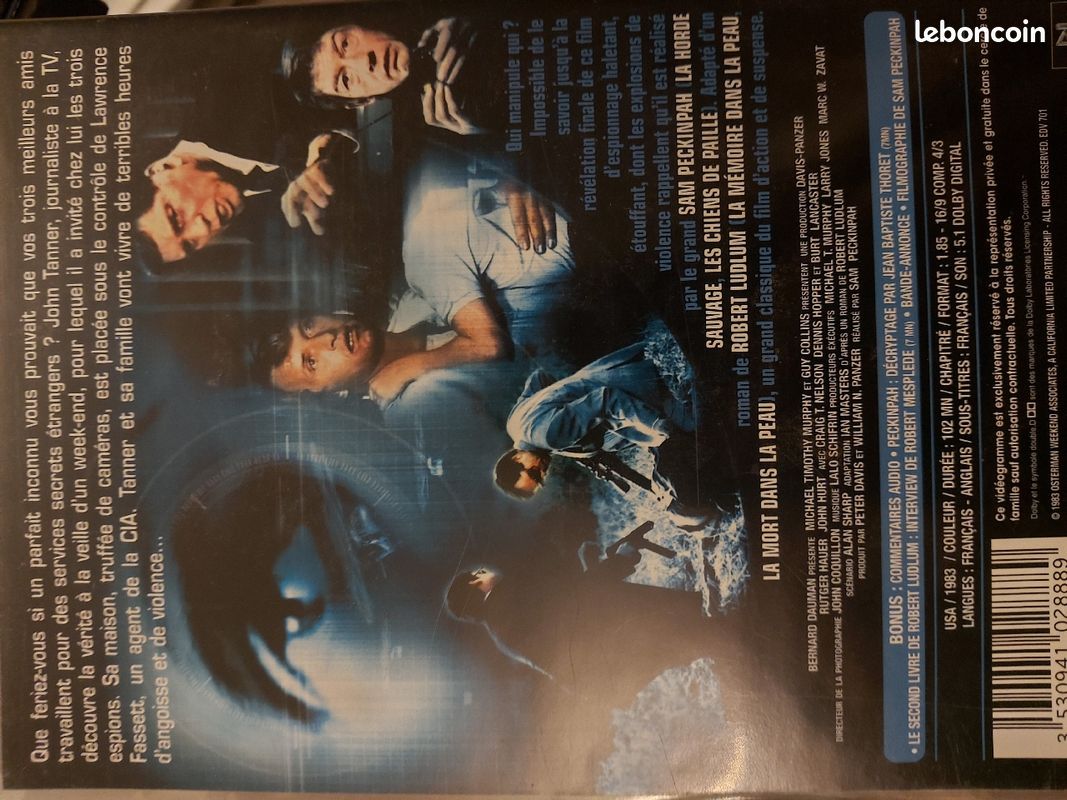 DVD Osterman Week-end (image 2)