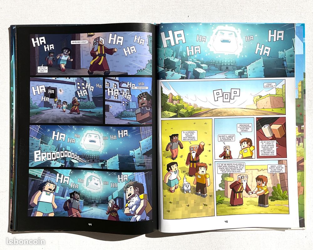 👦👧 🧑👩 Enfant/Ado: BD Minecraft "Frigiel et Fluffy" Tome 6 (image 3)