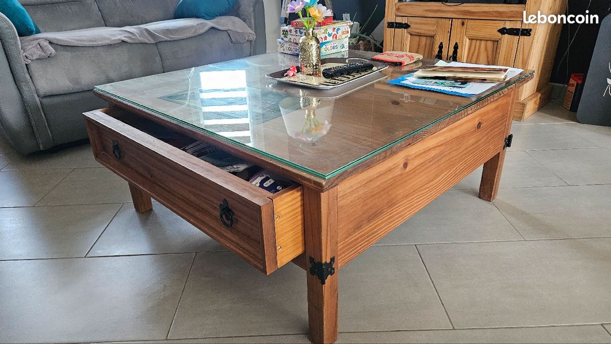 Meuble tv + table basse (image 2)