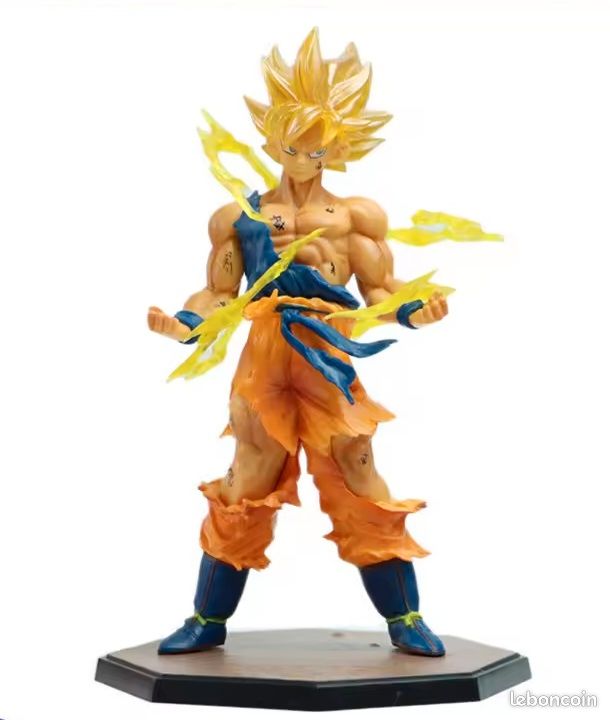 Figurine Dragon Ball Z - Son Goku Super Saiyan Kamé Hamé Ha - PVC 2023