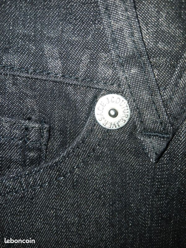 VERSACE JEANS COUTURE- Jean vintage monogram intégral neuf taille L (image 4)