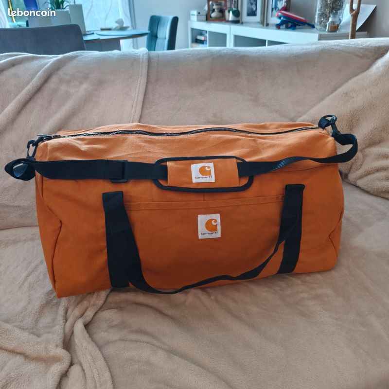 Sac de voyage Carhartt 40 litres couleur Camel (image 1)