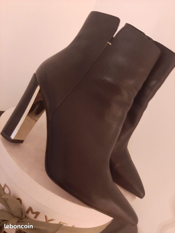 Bottines Cuir talons (image 10)