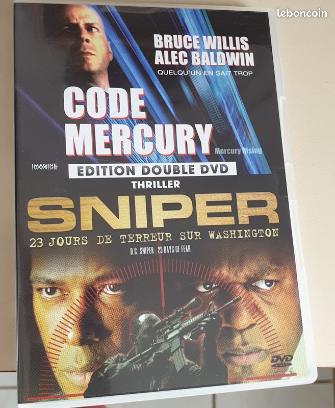 Coffret Dvd code mercury / sniper (image 1)