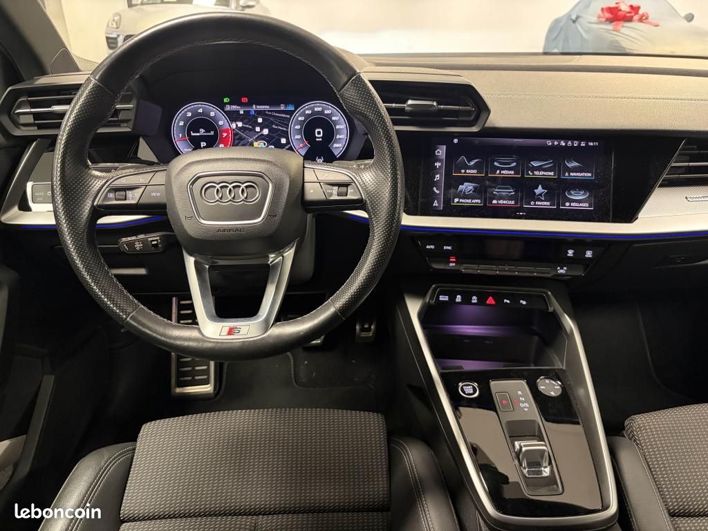 AUDI A3 Sportback 1.5 35 TFSI 150 ch S-Tronic 7 S line - CARPLAY - Attelage (image 19)