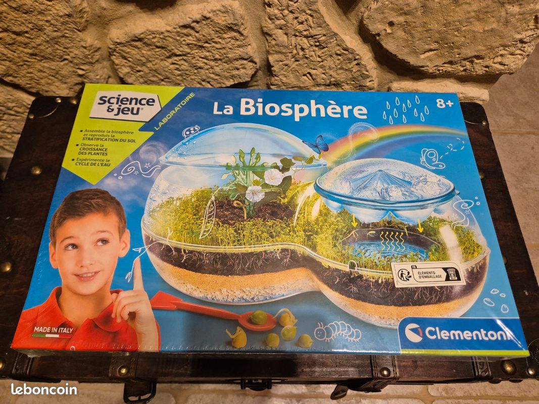Clementoni - 59119 Galileo Science - La Biosphère, Boîte d