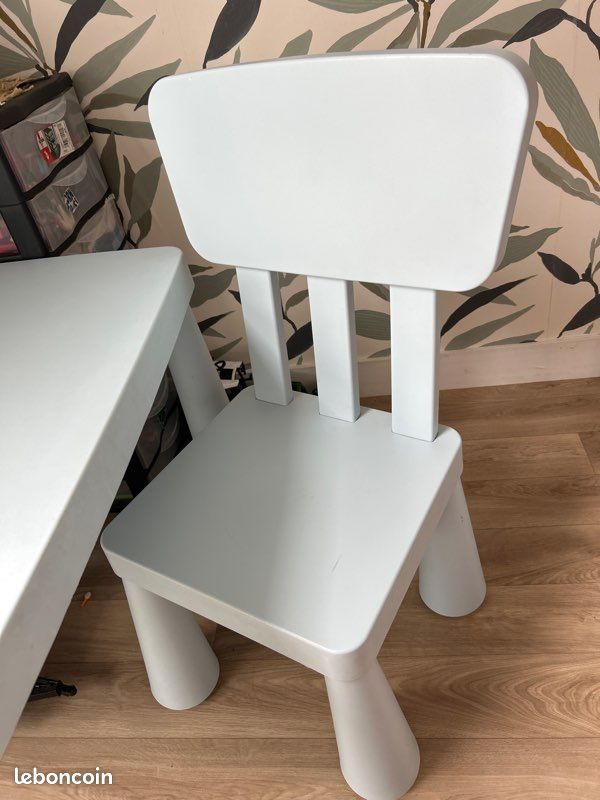Table + chaise Mammut IKEA (image 2)