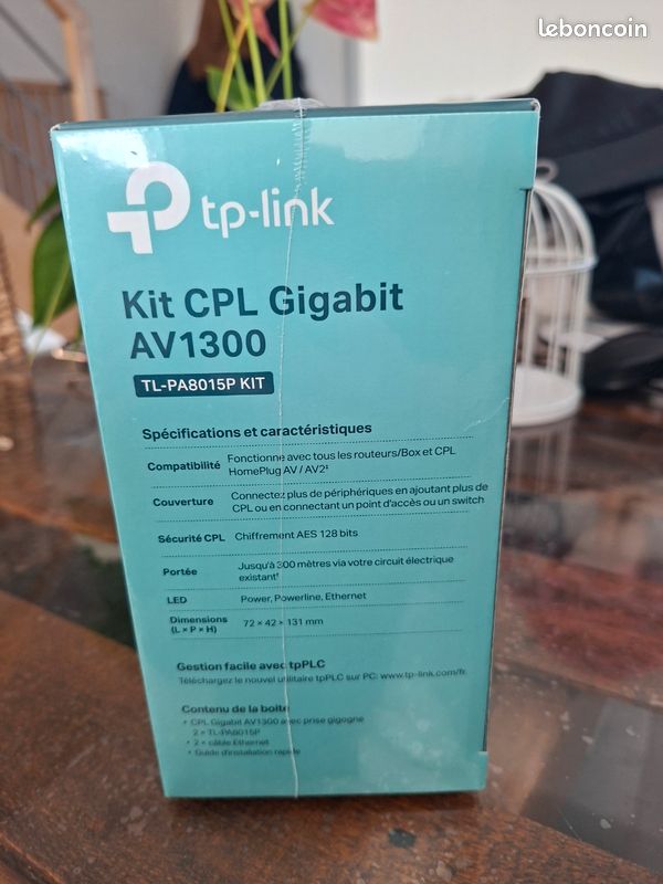 KIT de 2 CPL TP-Link AV1300 (TL-PA8015P KIT) - Grade B