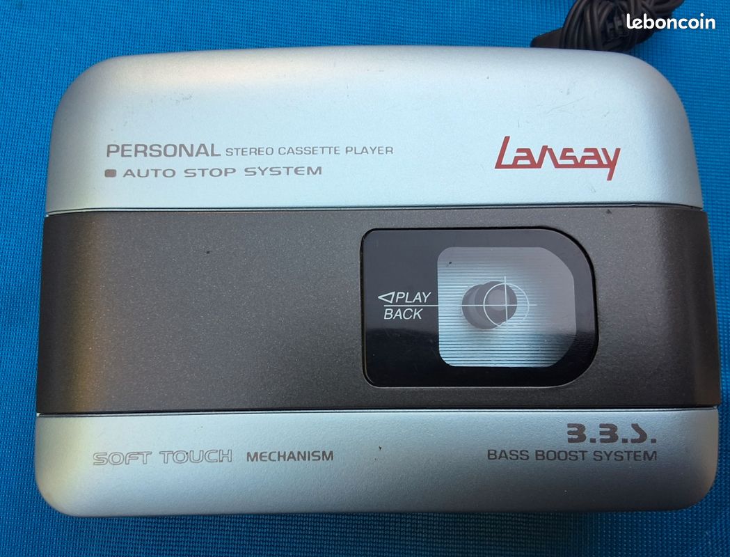 baladeur cassette K7 Walkman Lansay Aladin Fonctionne