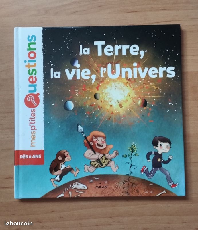 Livre éducatif - Mes p'tites questions - La Terre, la vie, l'Univers (image 1)