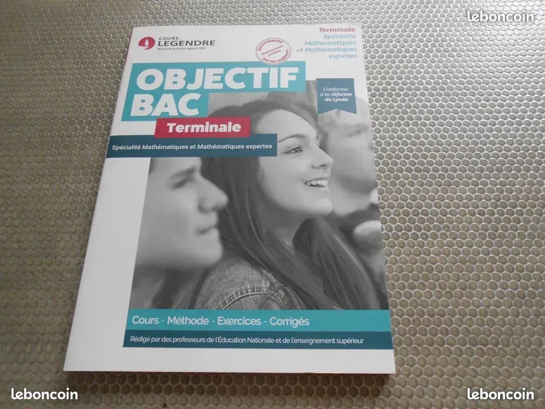 Objectif bac Terminale -spécialité math et math expert (image 1)