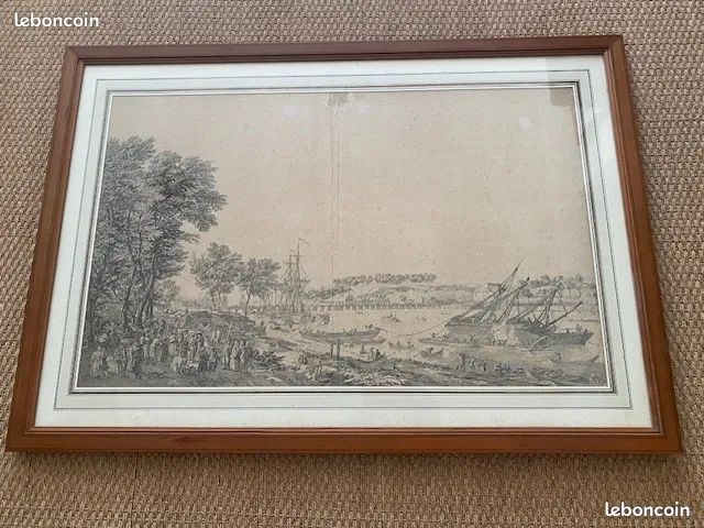 Port de Bayonne reproduction de Joseph Vernet (image 1)