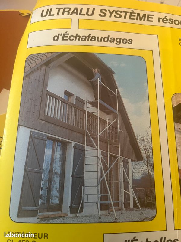 Échafaudage neuf Ultralu plateau 4,50 m (image 2)