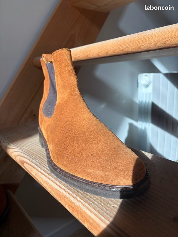 Chelsea Boots Suède Pied de Biche (image 9)