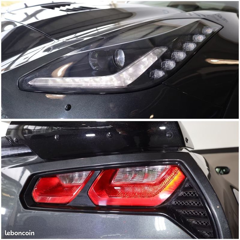 CHEVROLET CORVETTE C7 Grand Sport 2LT 6.2 V8 466 ch BVA8 – HUD – Bose – Toit carbone (image 12)
