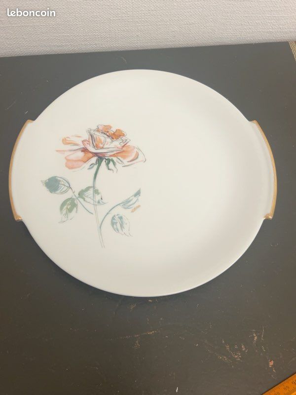 Plat / assiette de service Limoges Ancienne Fabrique Royale – 26 cm (image 1)