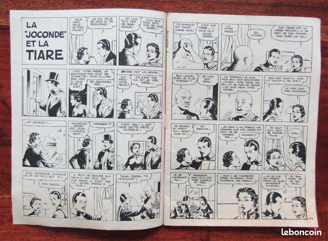 Mandrake n°149 de septembre 1952 TBE (image 2)