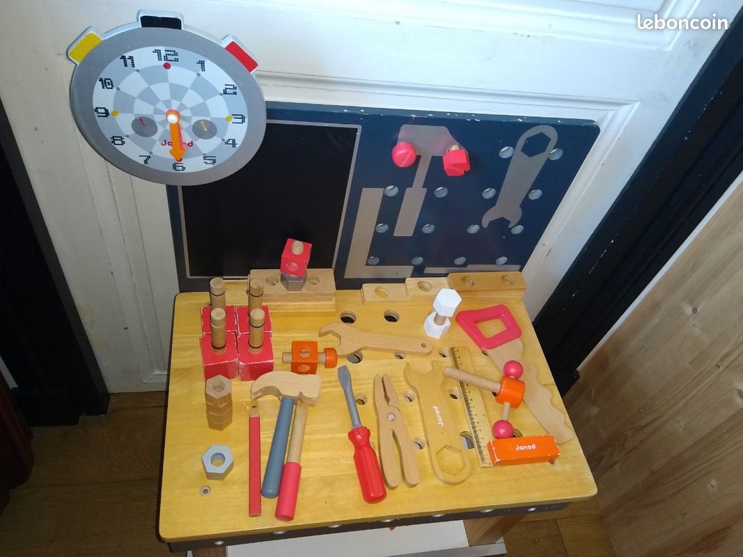 Établis et outils bois enfant (image 2)