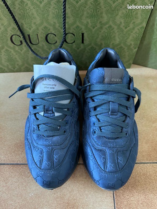 Gucci baskets en cuir Rhyton (image 2)