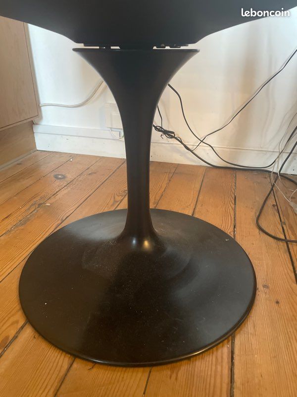 Chaise tulipe noire (image 5)