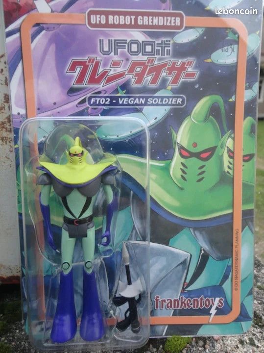GOLDORAK Pack Figurines Soldat de Vega Plastoy