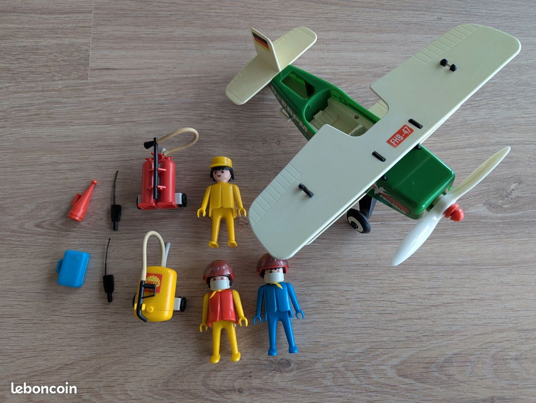 Playmobil - Exceptionnel Super Etat Avion Biplan 3246 Pegasu à Sotteville Lès Rouen 25816440