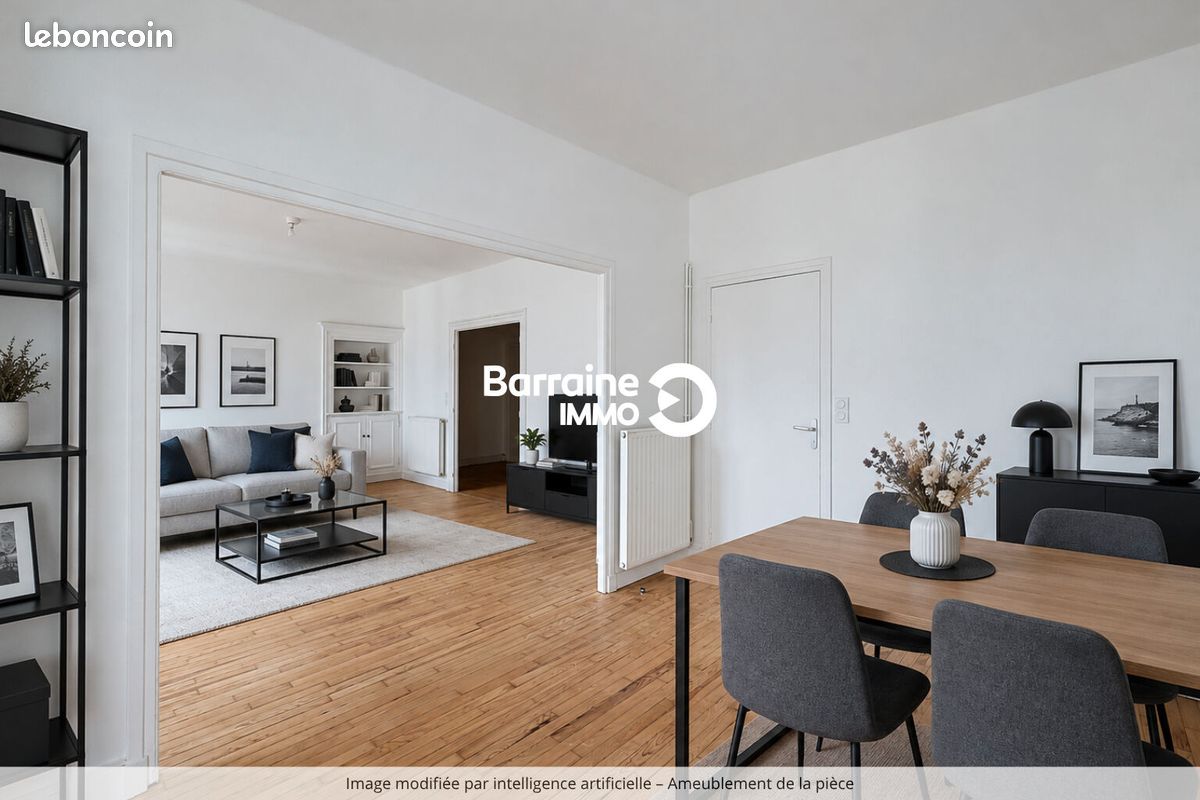 Appartement 4 pièces 107 m² · à Brest · 107 m² · 1 100 €/mois