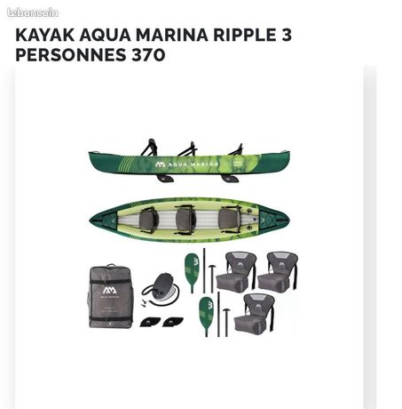 Aqua Marina Pagaie Convertible 2 En 1 – Canoë Et Kayak, Aluminium, Lame Fibre De Verre, Adulte, Multicolore