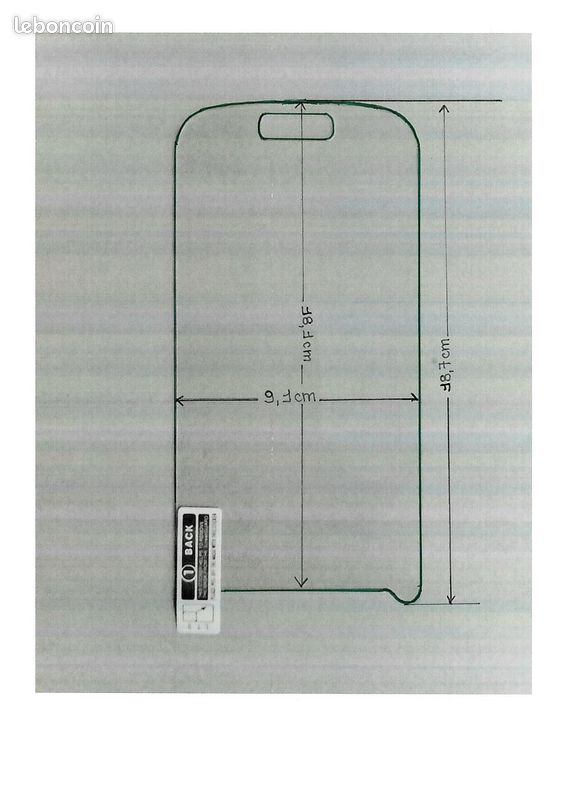 Verre de protection pour S4mini (image 3)