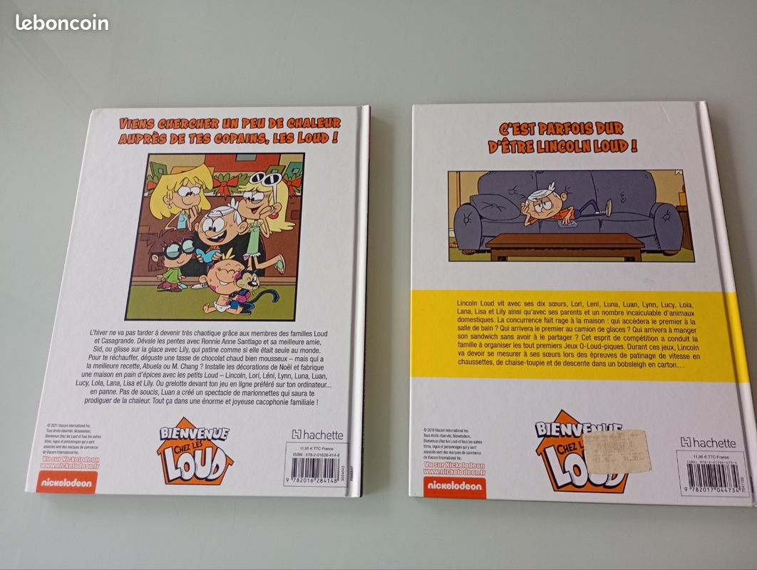 Lot 2 BD bienvenue chez les loud (image 2)
