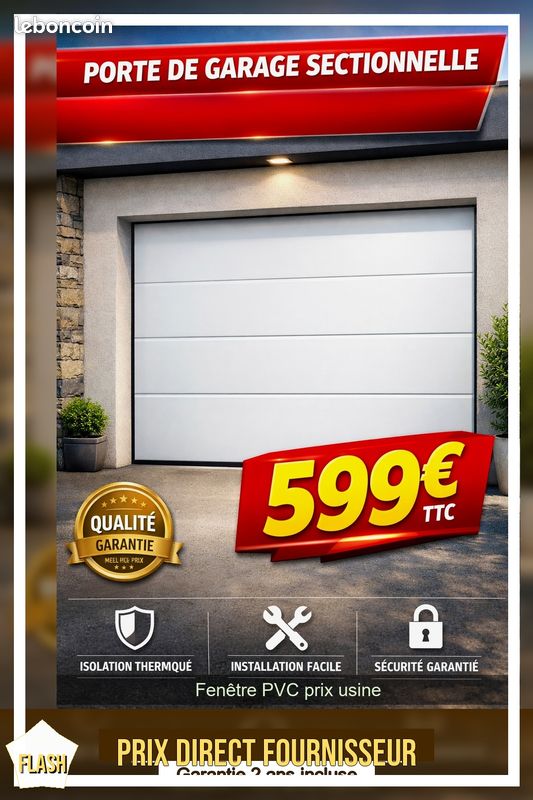Porte de garage isolée (image 4)