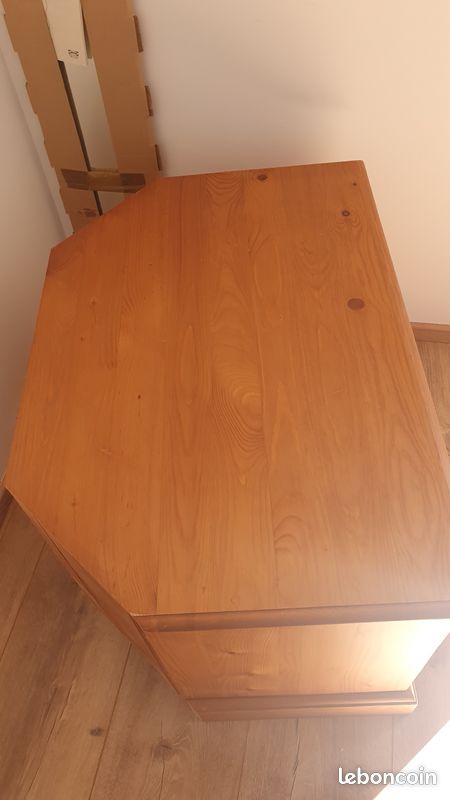 Meuble TV bas en pin massif (image 11)