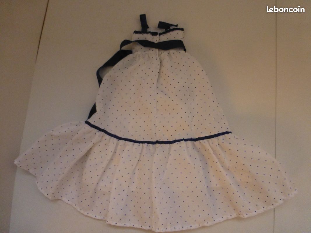 tenue complète violette poupée cathie bella 1973