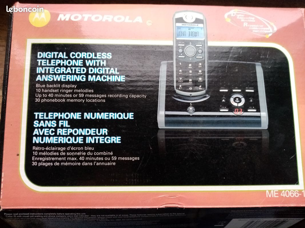 Téléphone filaire + répondeur (image 2)