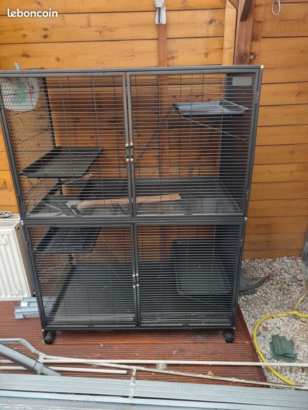 Cage pour rongeurs Suite Royale XL Anthracite (image 1)