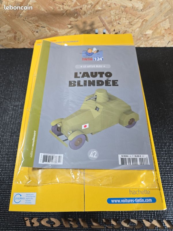 Les Voitures De Tintin  Echelle 1:24  - Hachette - N°54 La 2CV Du Rally  Coke En Stock  P Image 468710 Grande