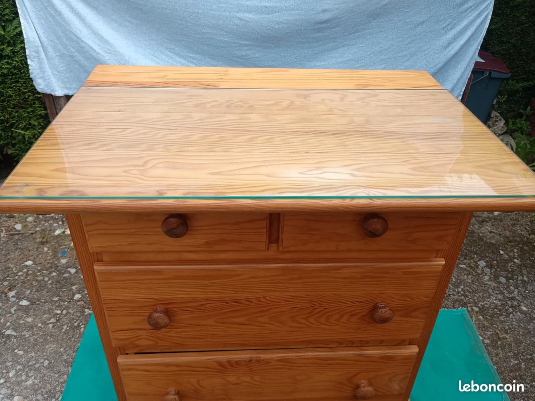 Commode pin massif (image 3)