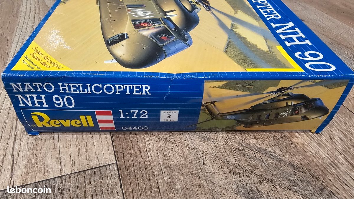 Revell NH90 NFH – Maquette Plastique échelle 1:72 – Hélicoptère Naval Avec Sonar Et Torpilles